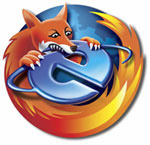 Logo for open software browser Firefox